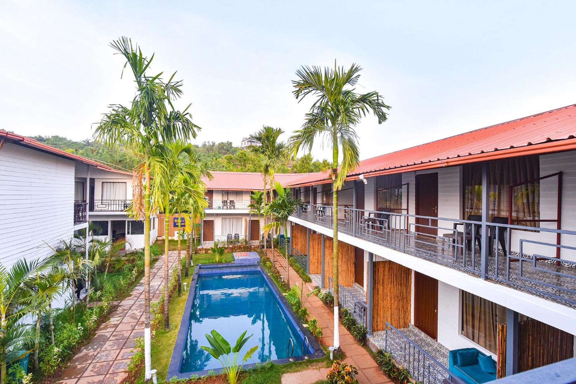 Fabhotel Morjim Bliss - 500M From Morjim Beach المظهر الخارجي الصورة